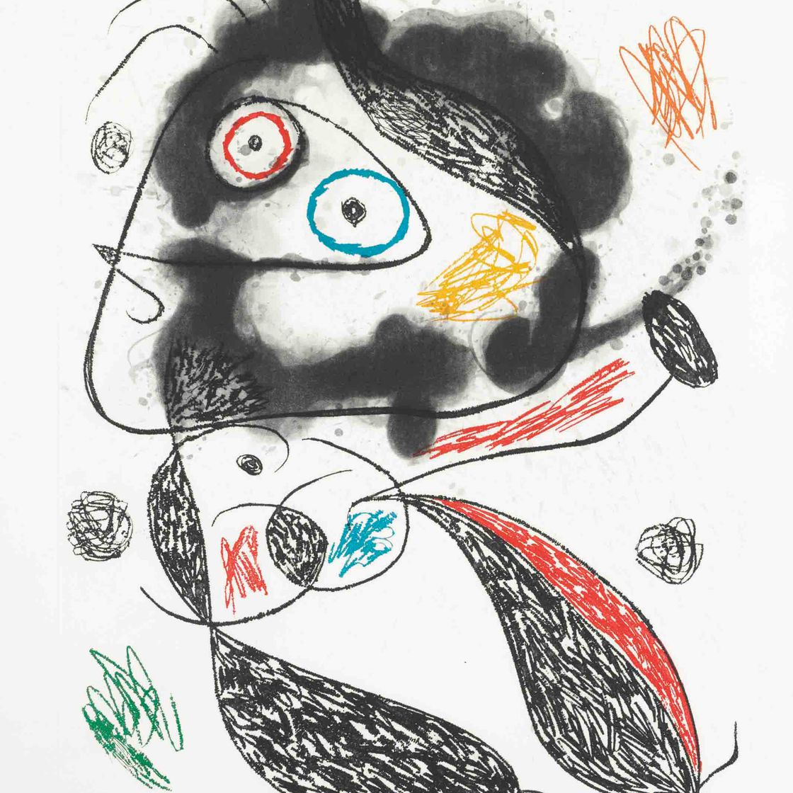 Joan Miró — Ла-Беглец (D. 1004)