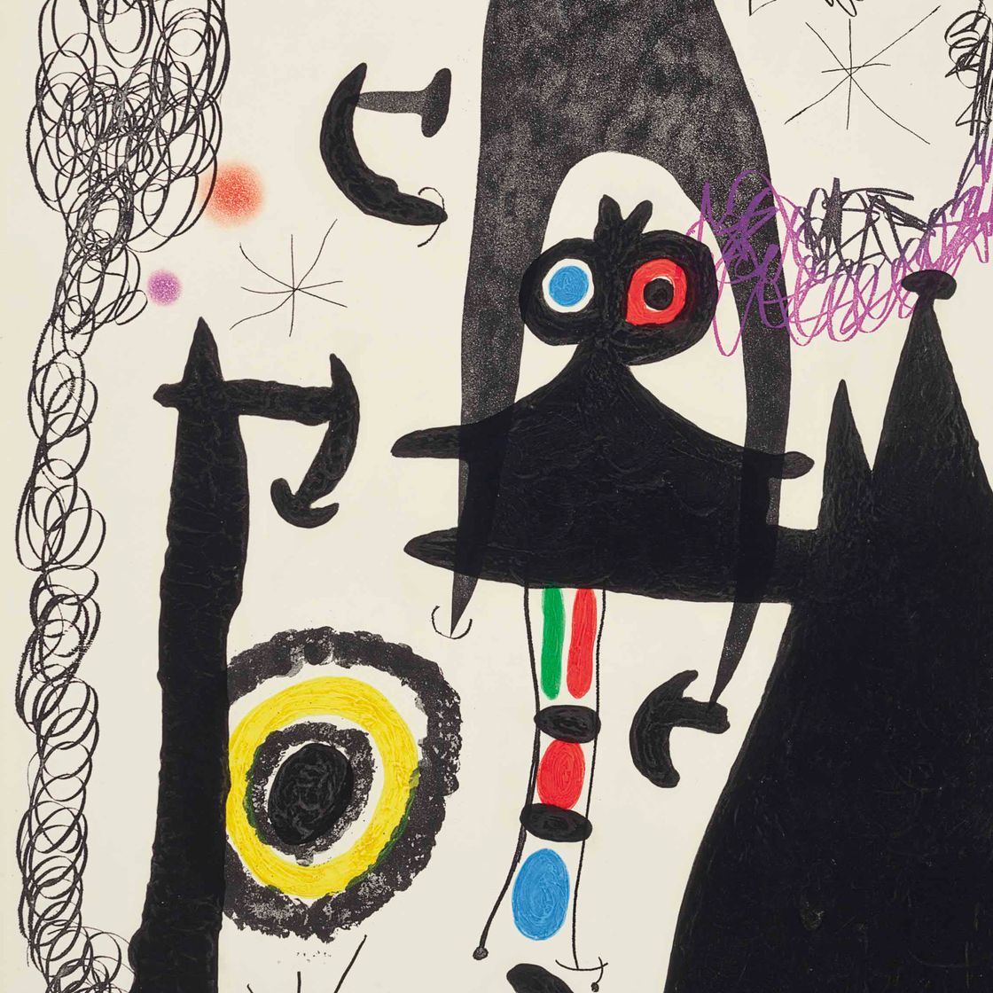 Joan Miró — Эскалада в лунном свете