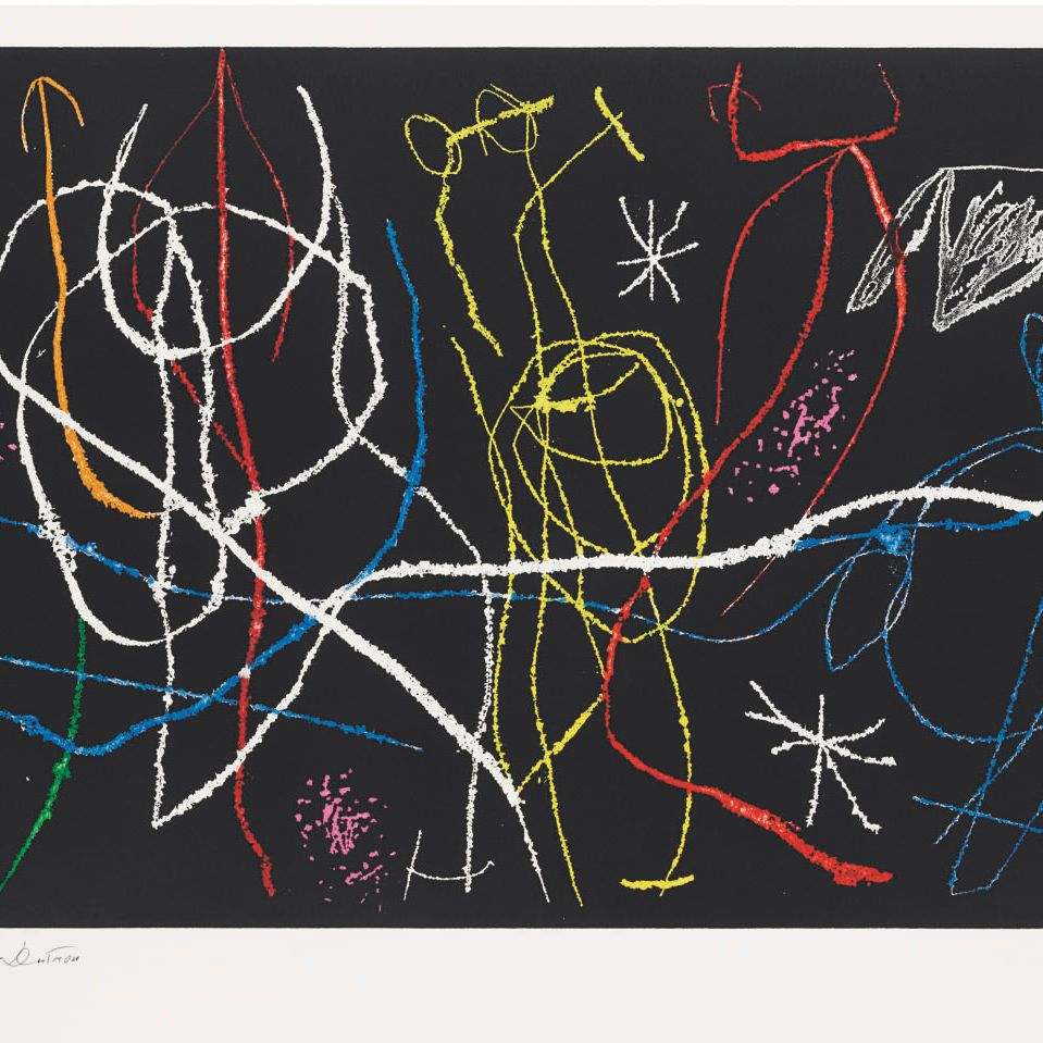 Joan Miró — Приглашение на обед III (номер 482)
