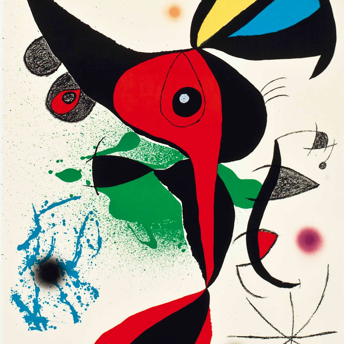 Joan Miró — Ода Жоану Миро : один отпечаток