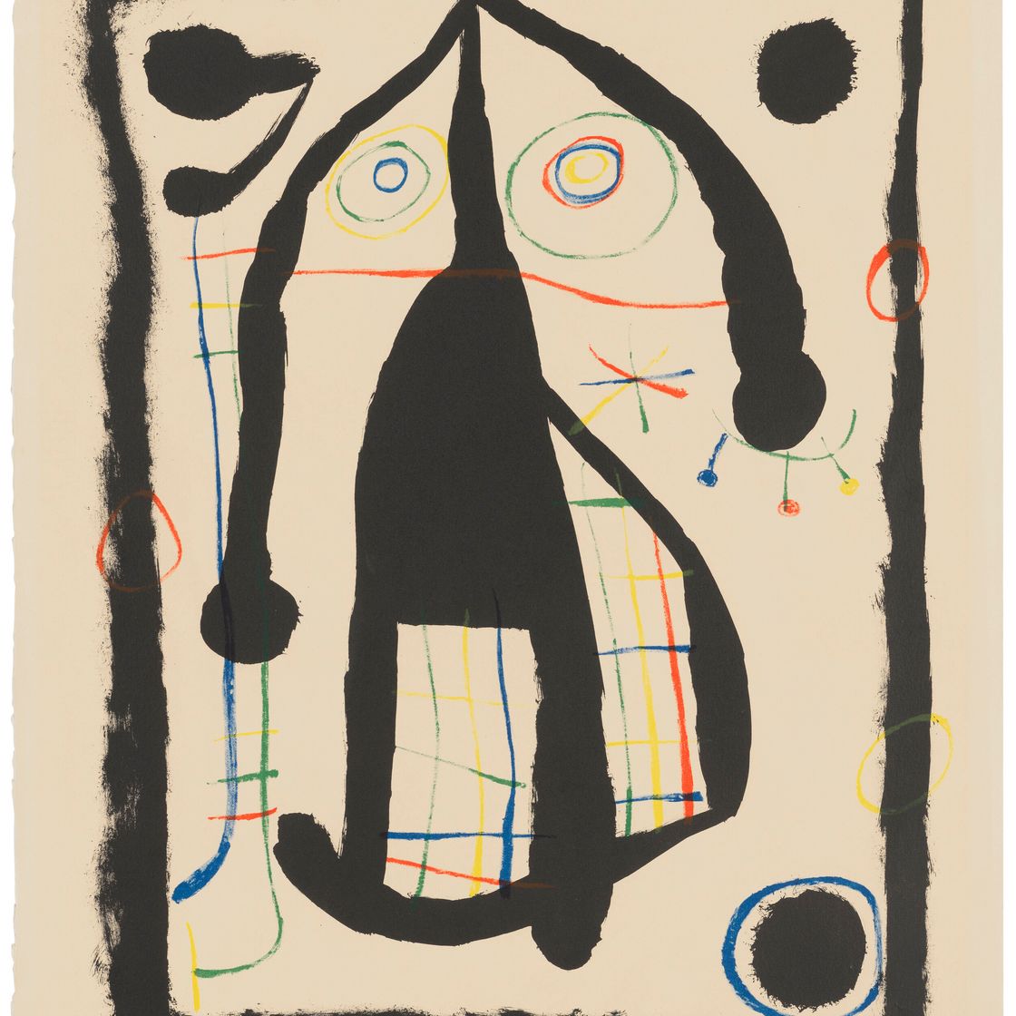 Joan Miró — Чужая женщина