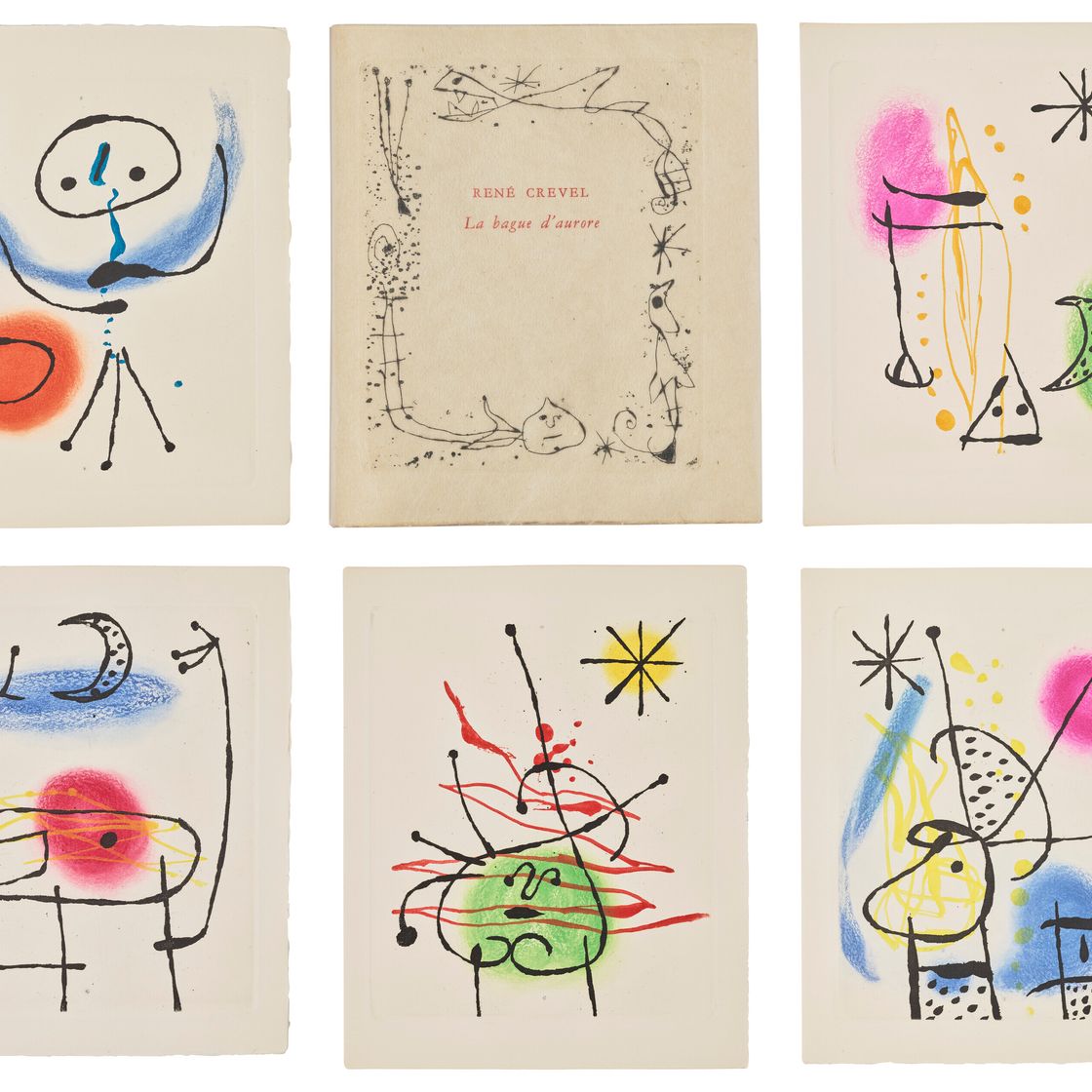 Joan Miró — Рене Кревель, "Ла Баг д'Ороре"