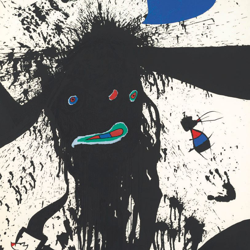 Joan Miró — Лунная дорога (M. 1101)