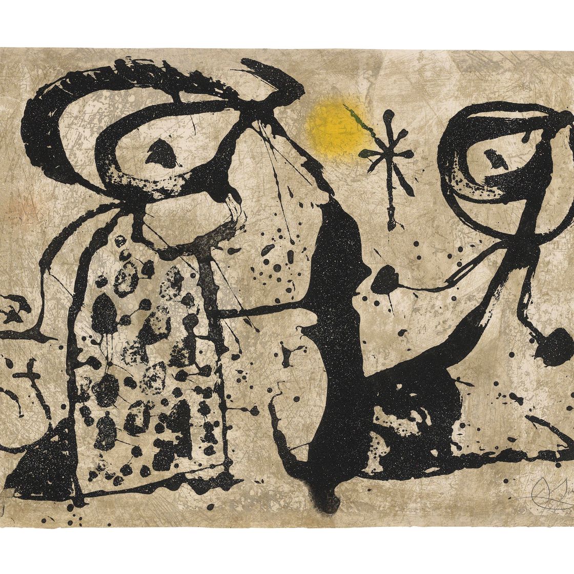 Joan Miró — Гауди XIX