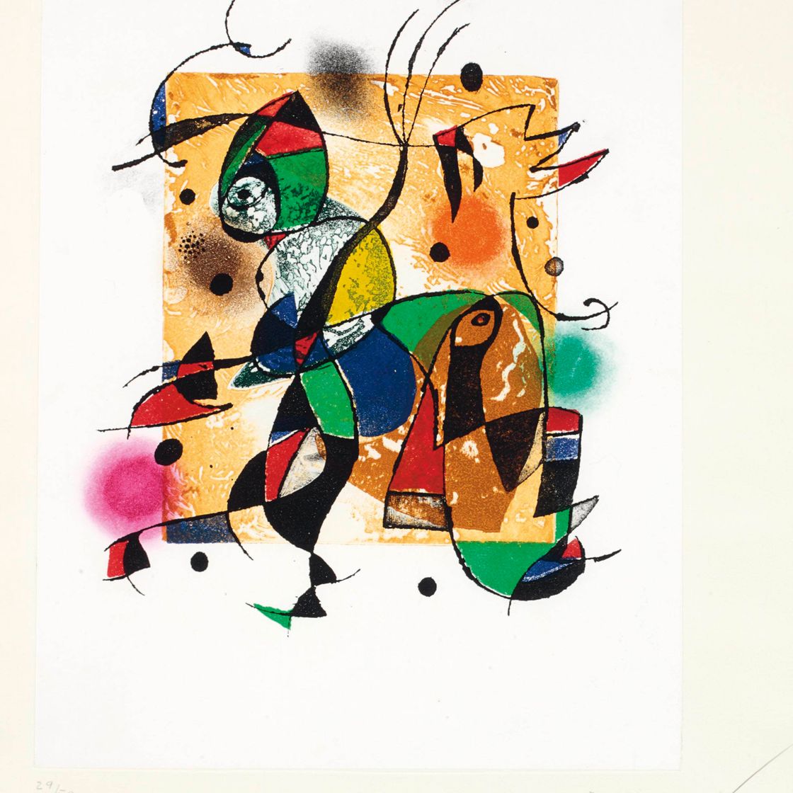 Joan Miró — Гауди XVI (умер в 1075 году)
