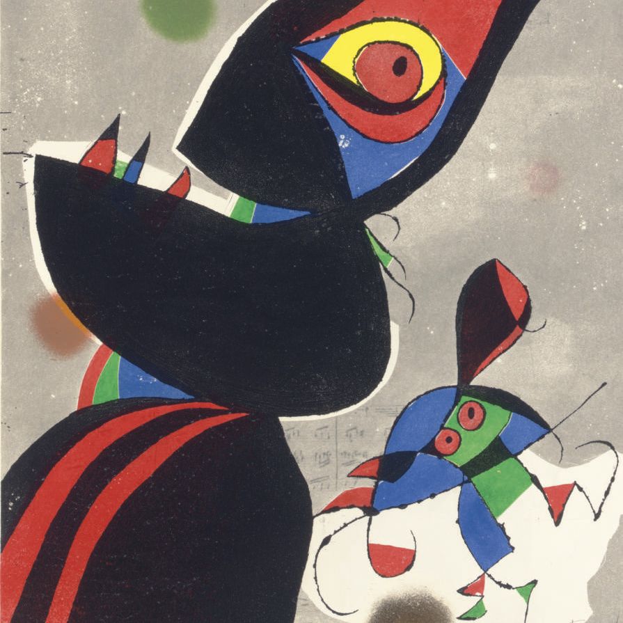 Joan Miró — Гауди XVII (умер в 1076 году)