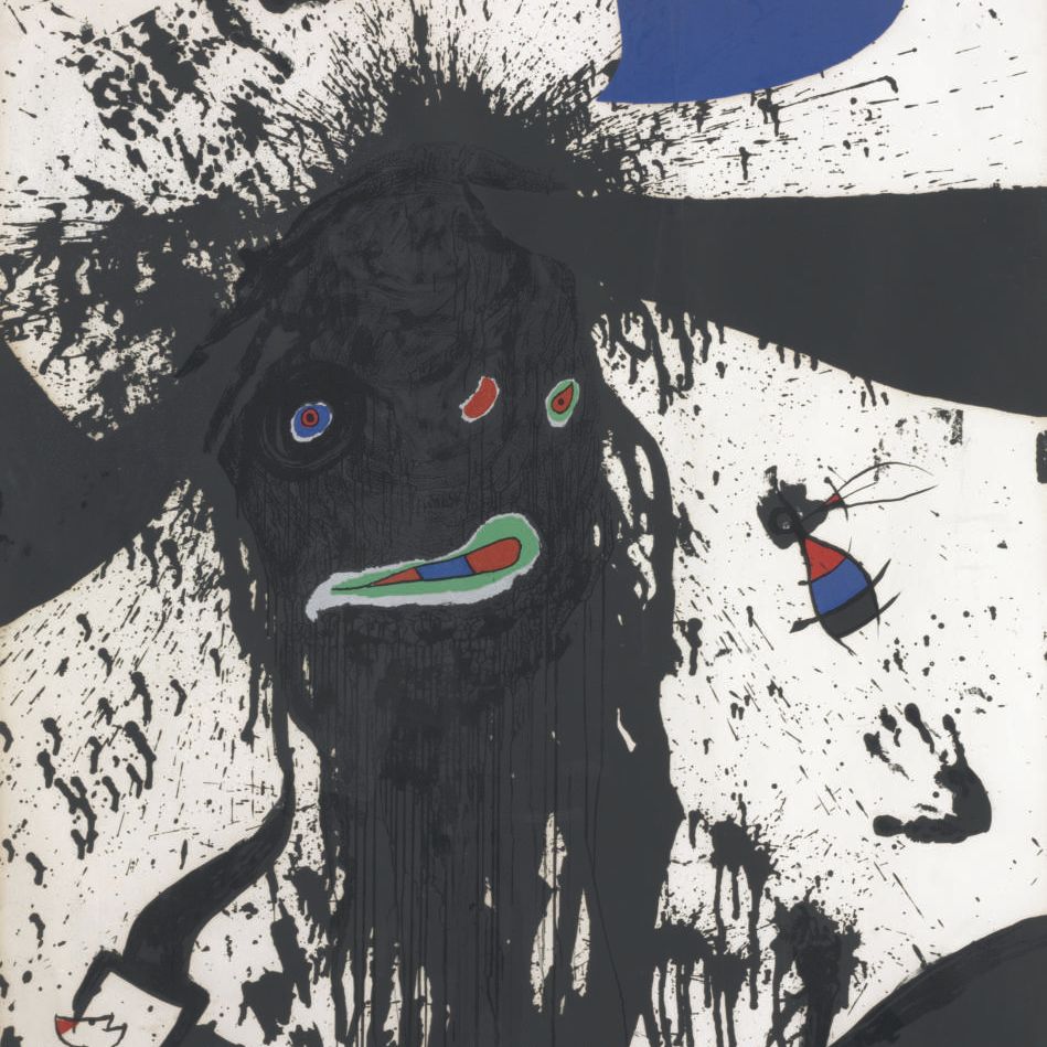 Joan Miró — Лунная дорога (M. 1101)