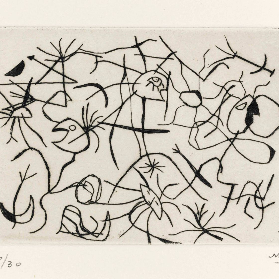 Joan Miró — Звезды и танцоры