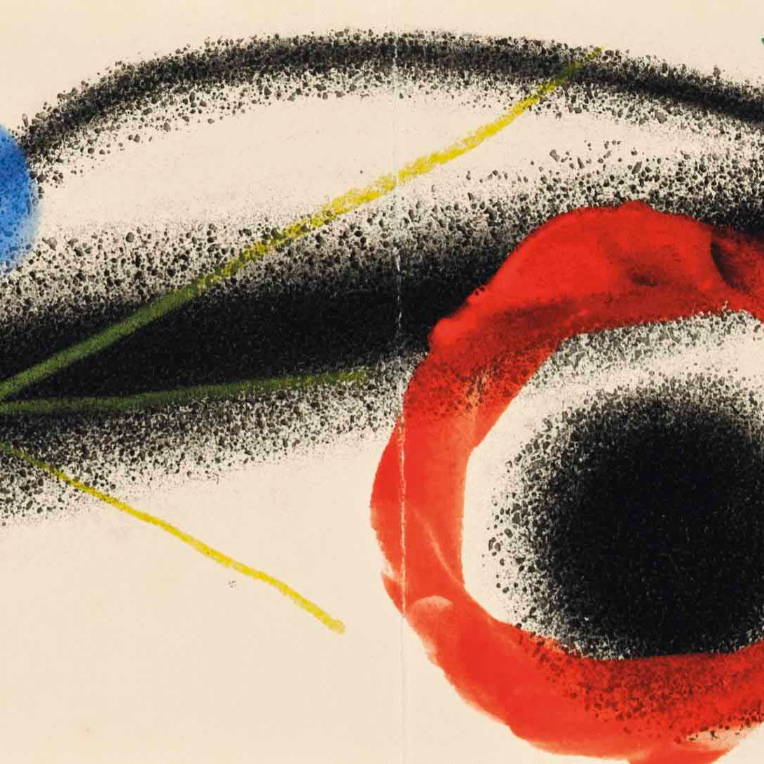 Joan Miró — Одна тарелка, от: Nous avons