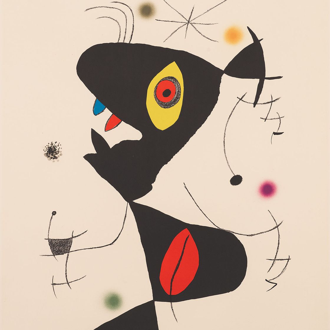 Joan Miró — Фотография VI, от: Oda a Joan Miró
