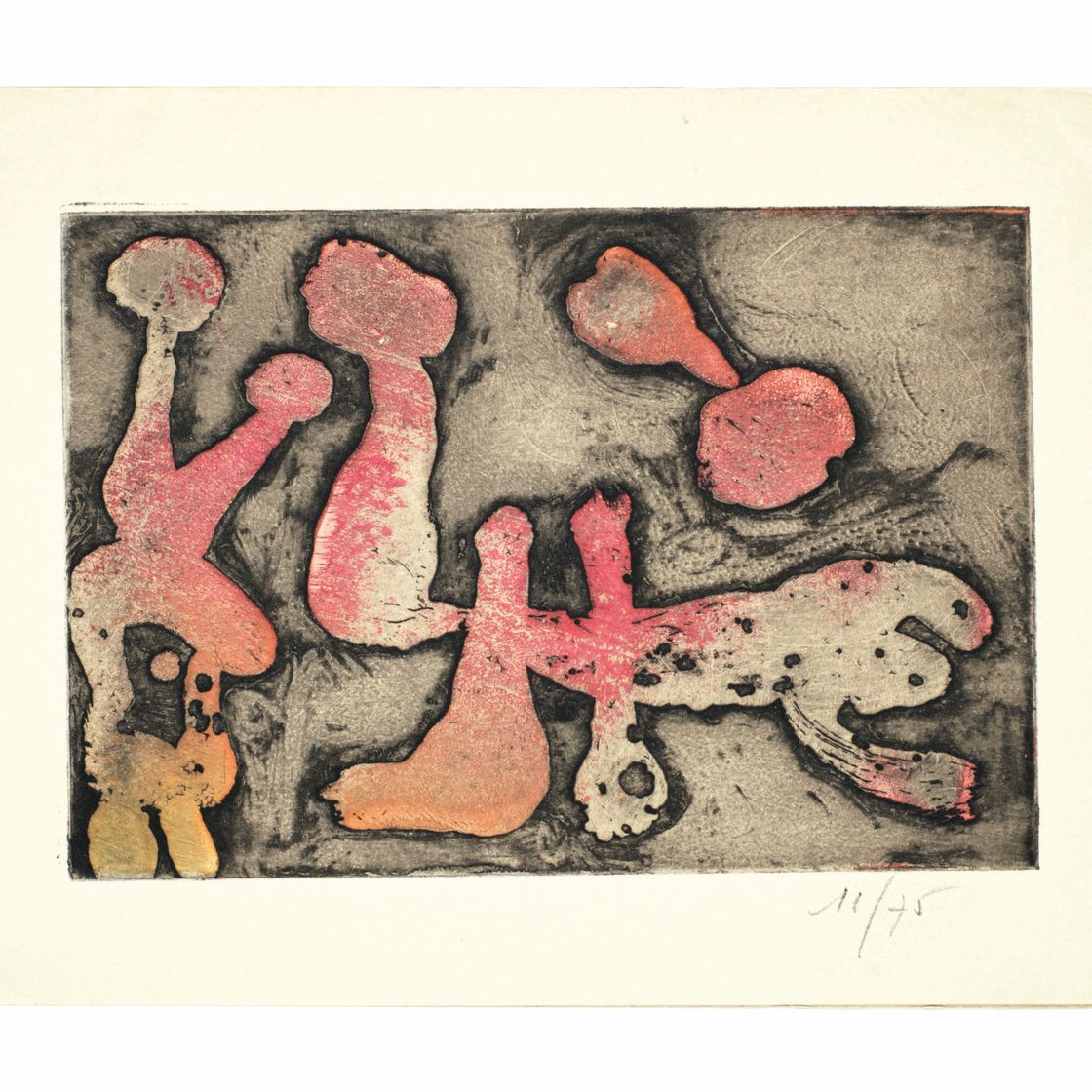Joan Miró — Вечер любви 1951 года: шесть тарелок, изображение 4