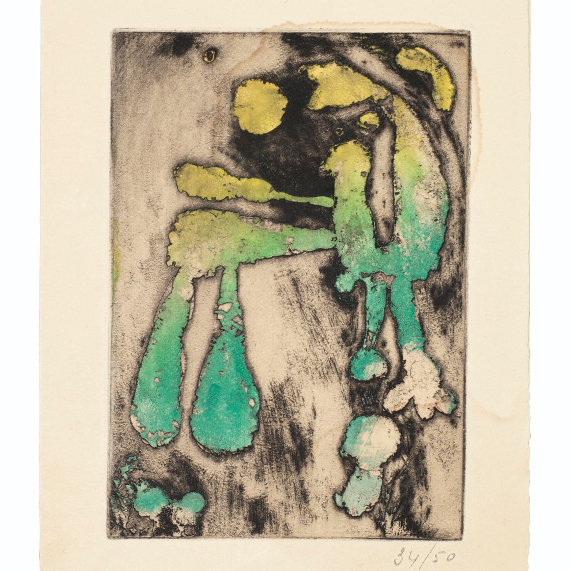 Joan Miró — Вечер любви 1951 года: шесть тарелок, изображение 5