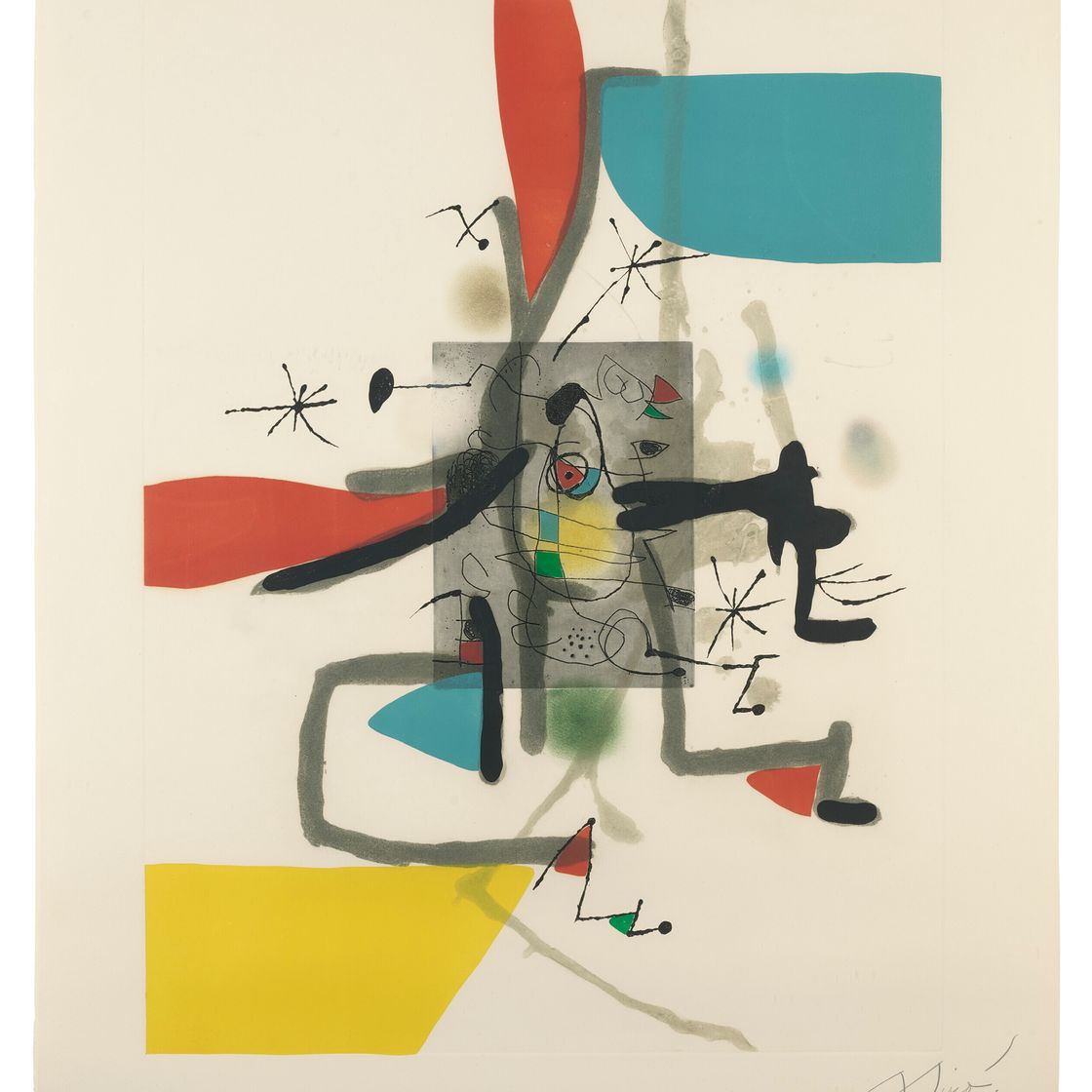 Joan Miró — Фото I, от: Llibre dels sis Sentits