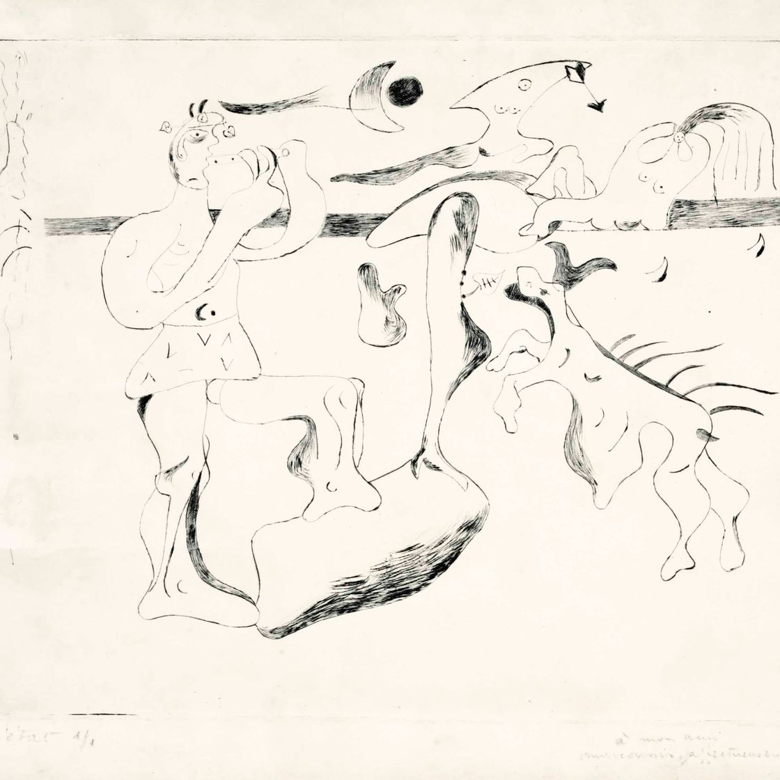 Joan Miró — Дафнис и Хлоя