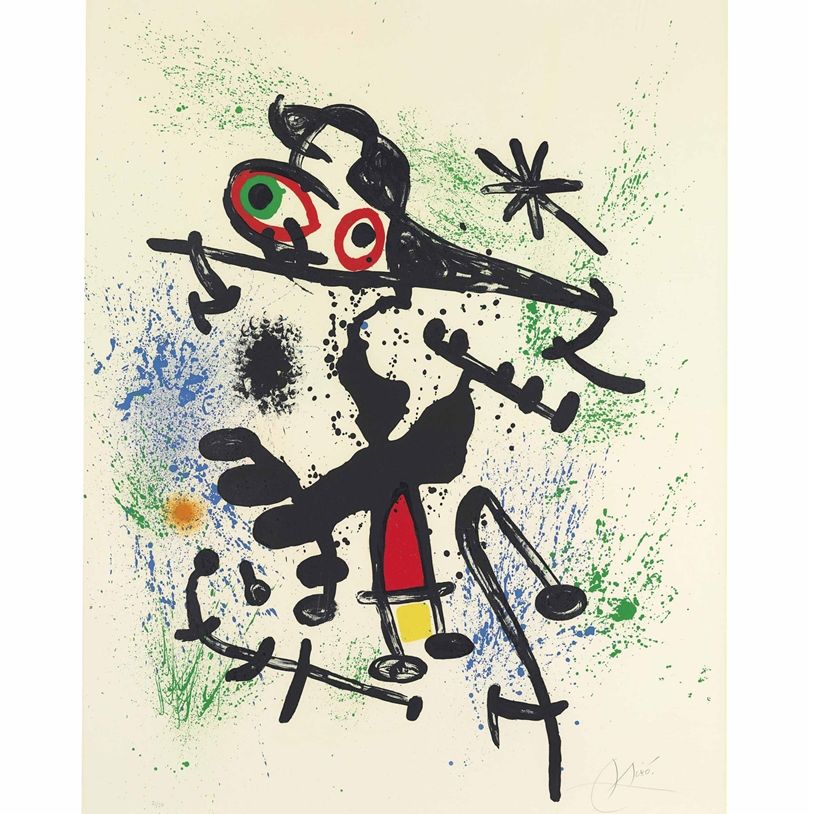 Joan Miró — Ла-Филь-дю-Дельта