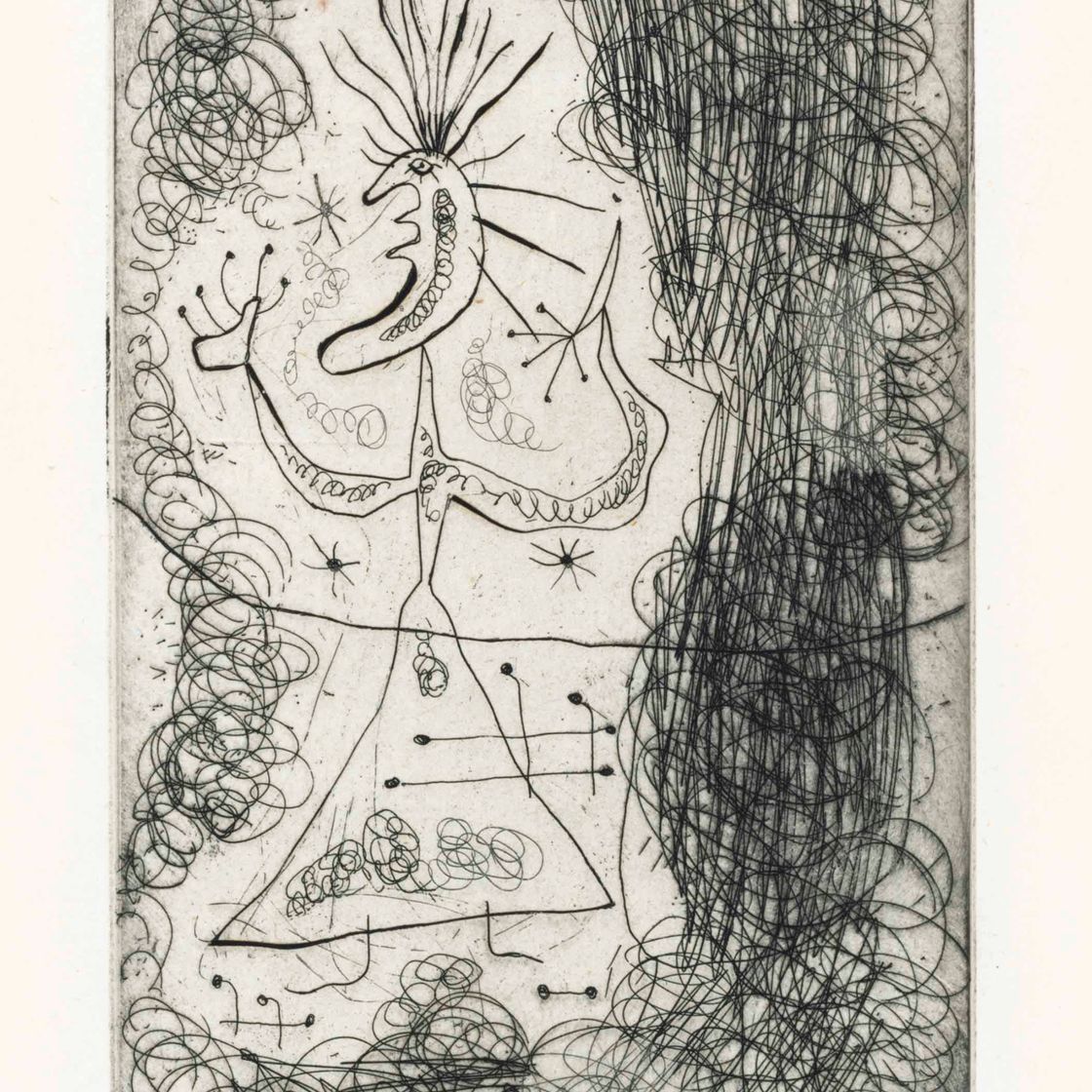 Joan Miró — Без названия, от братства Стивена Спендера