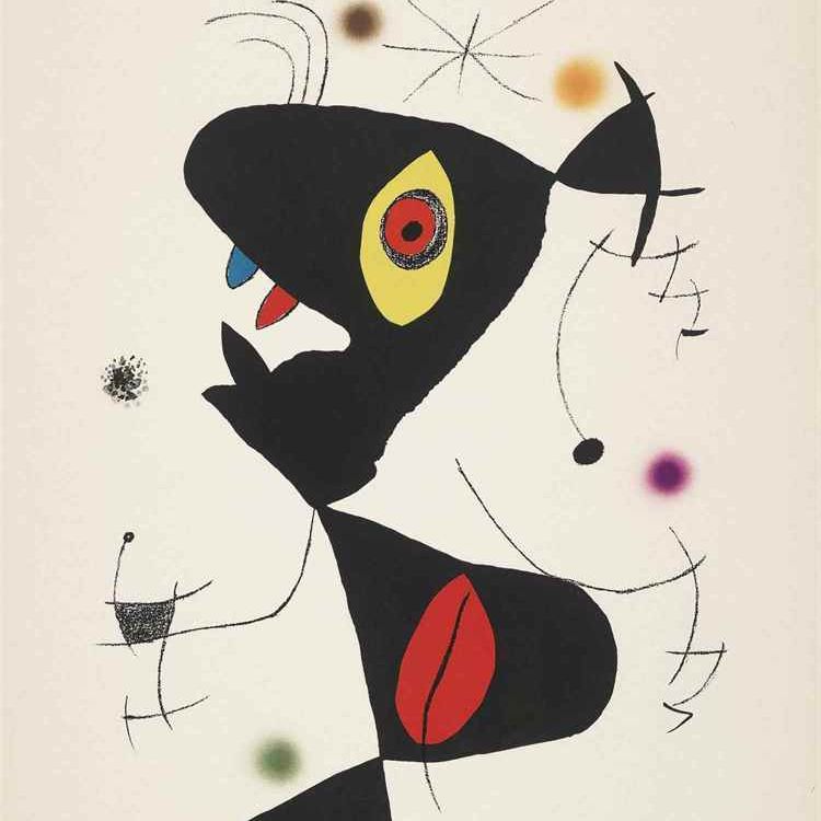 Joan Miró — Фотография VI от: Oda a Joan Miro (M. 908)