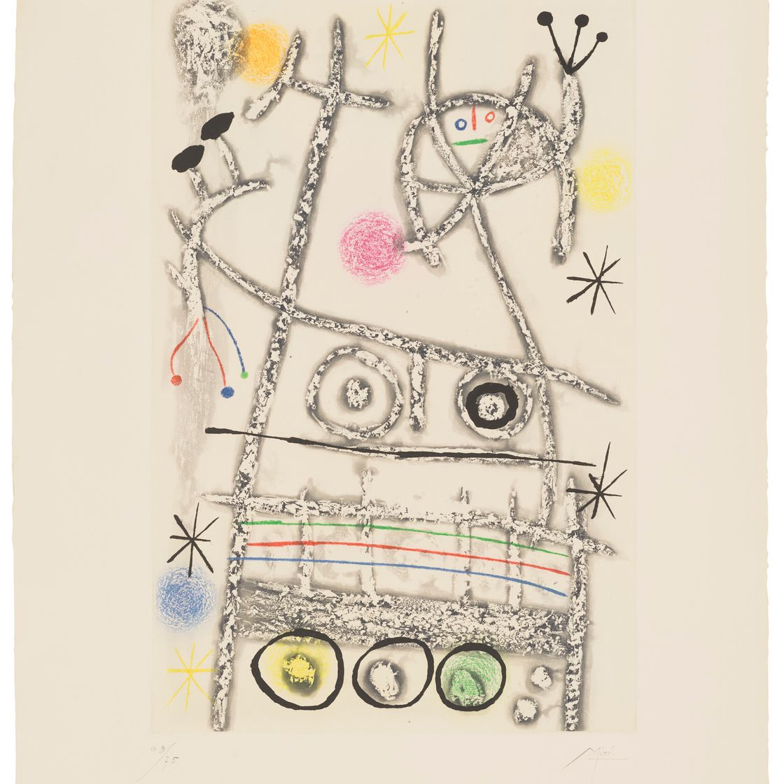 Joan Miró — Лес Форестье (гри)