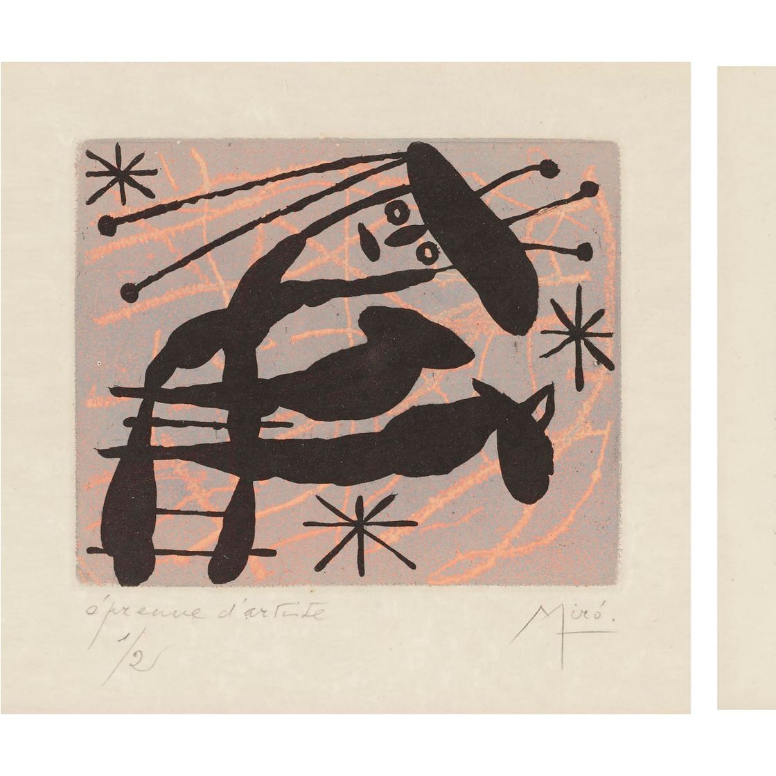 Joan Miró — Ла-Баг д'Аврор : три тарелки