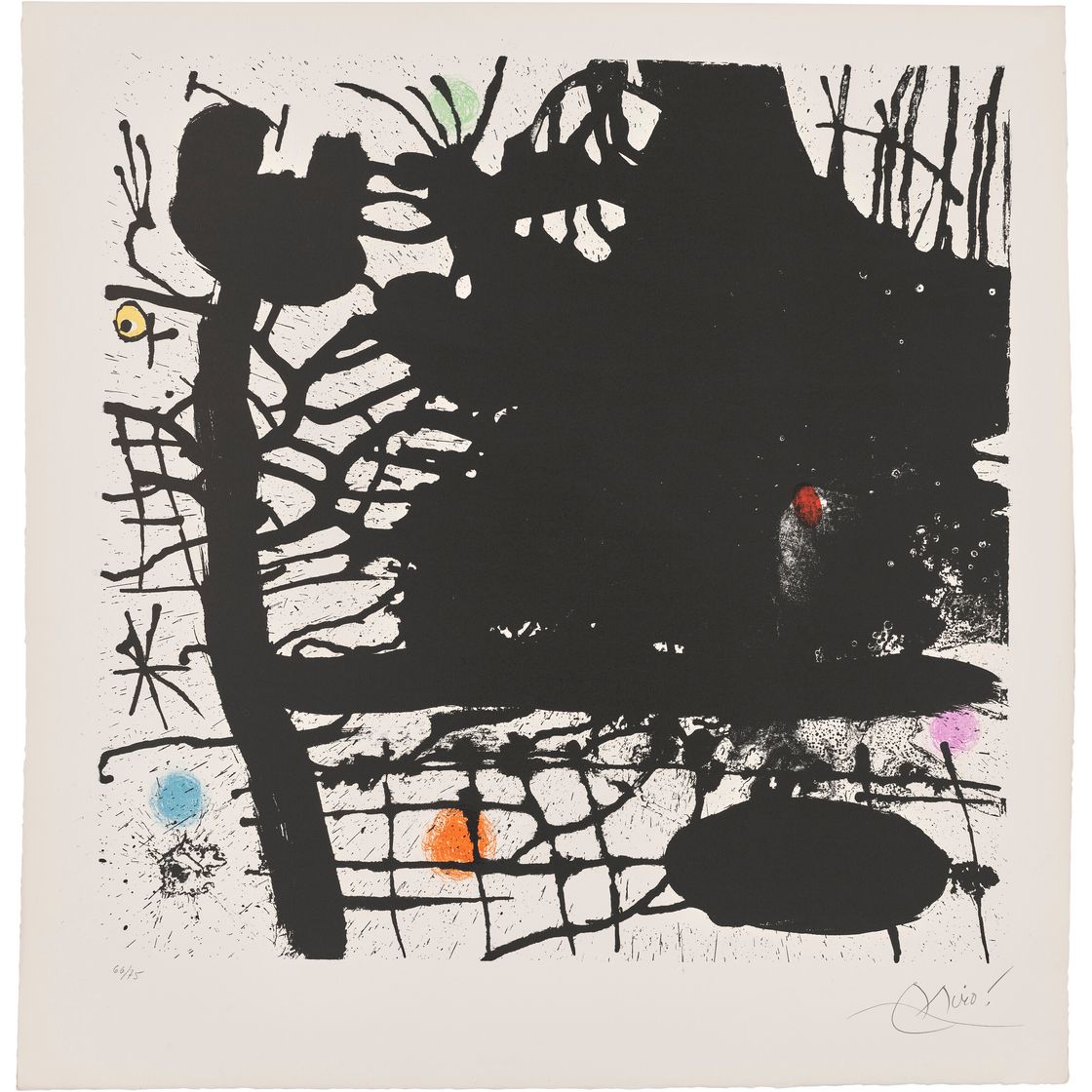 Joan Miró — Ночной тентаклер