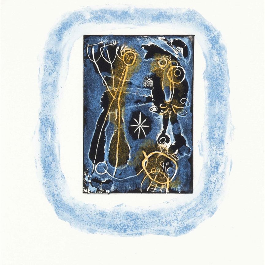 Joan Miró — Андре дю Буше, "Люмьер де ла ламе"; Ив Бонфуа, "Антиплатон"; и Жак Дюпен, "Саккады"