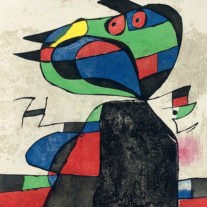 Joan Miró — Гауди III (умер в 1062 году)