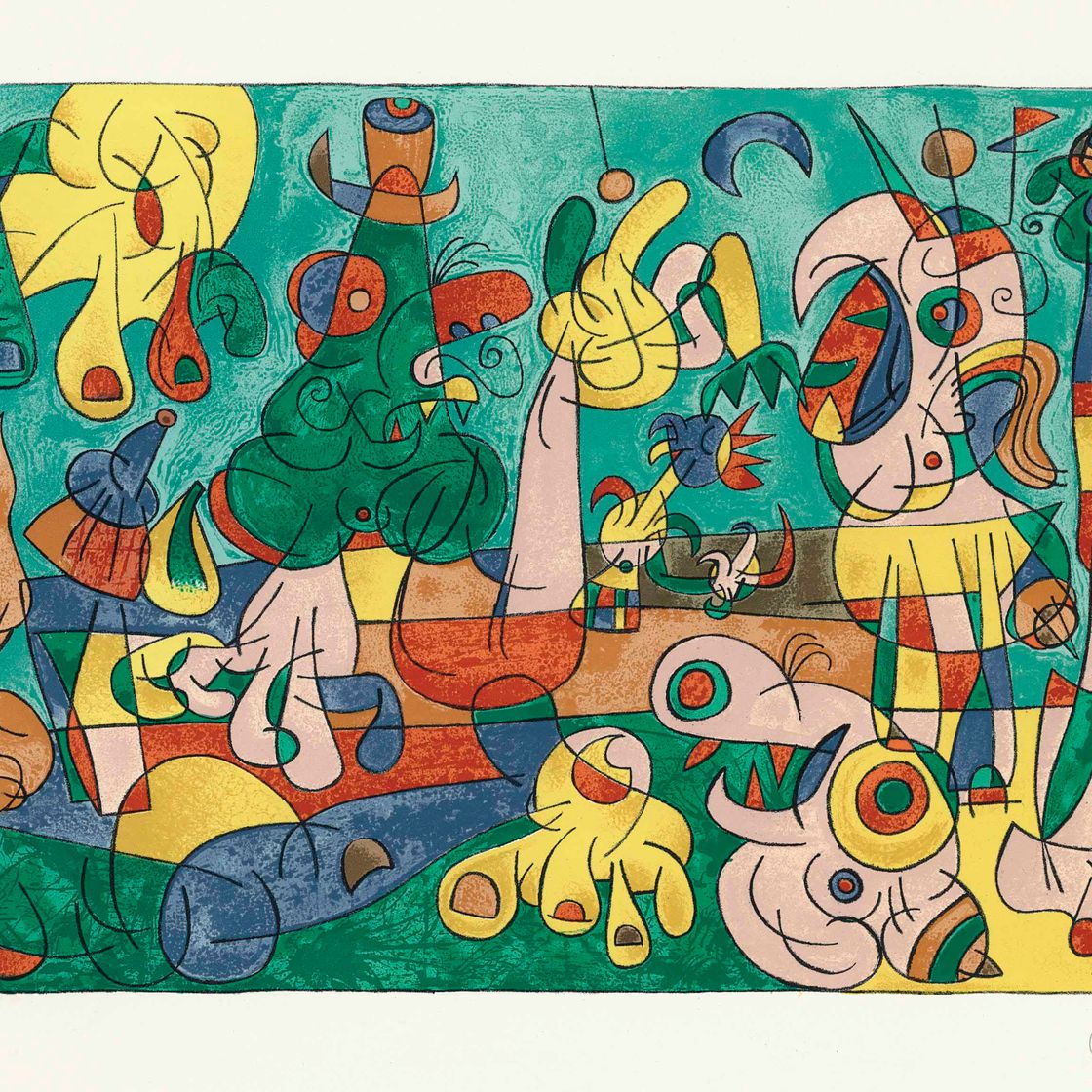 Joan Miró — Люксы с высоким уровнем рентабельности инвестиций : одна тарелка