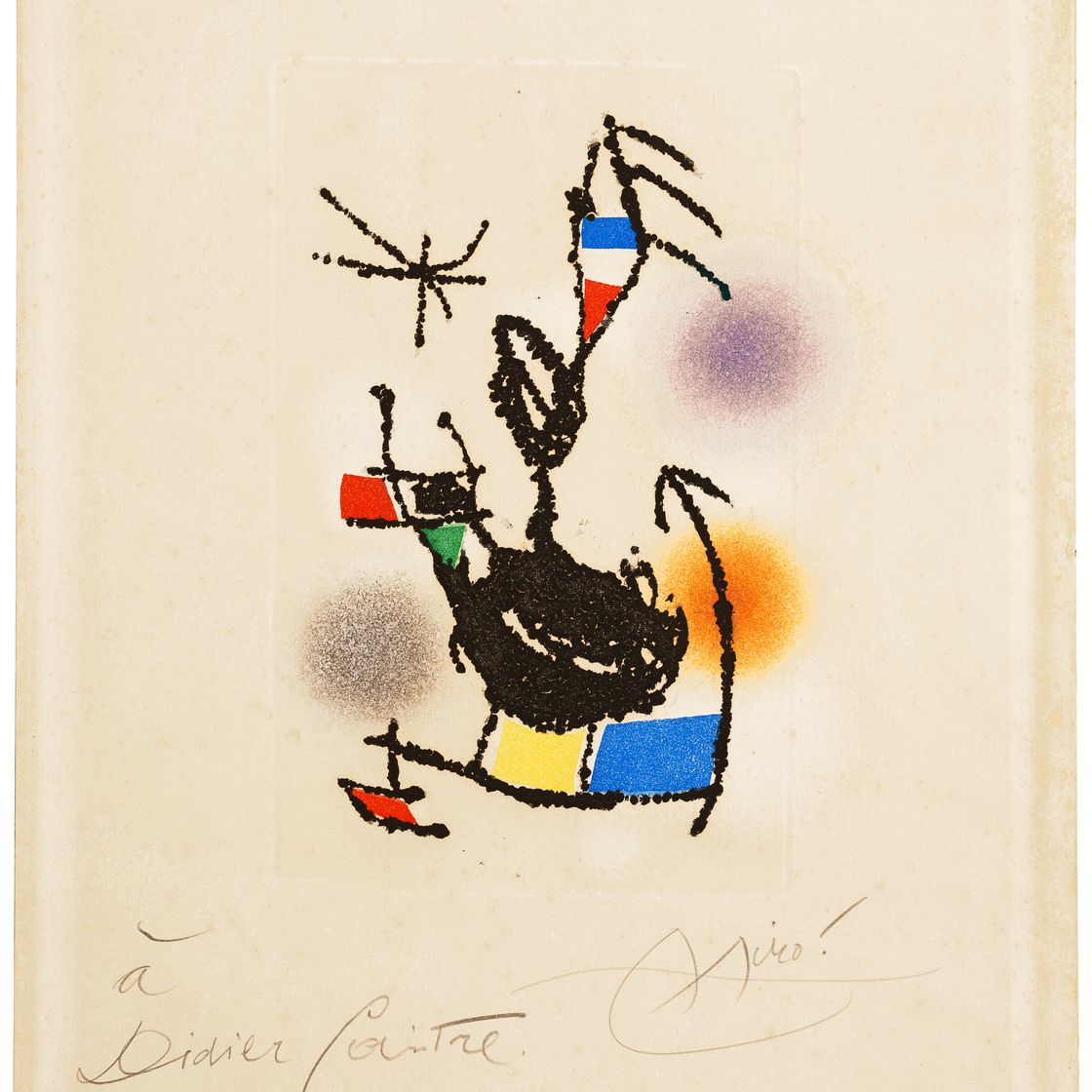 Joan Miró — Фронтиспис, автор: Данс ла Луер косой
