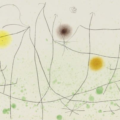 Joan Miró — Жак Дюпен, журнал "Проблемы", главный редактор, Париж, 1974 (С. 187 книг)