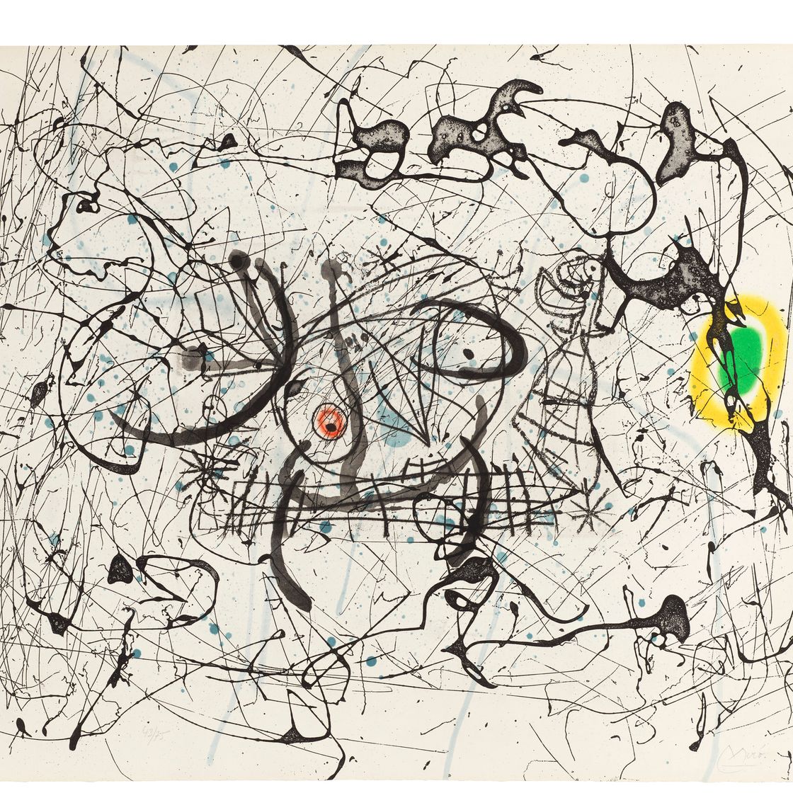 Joan Miró — Трещины: одна пластина