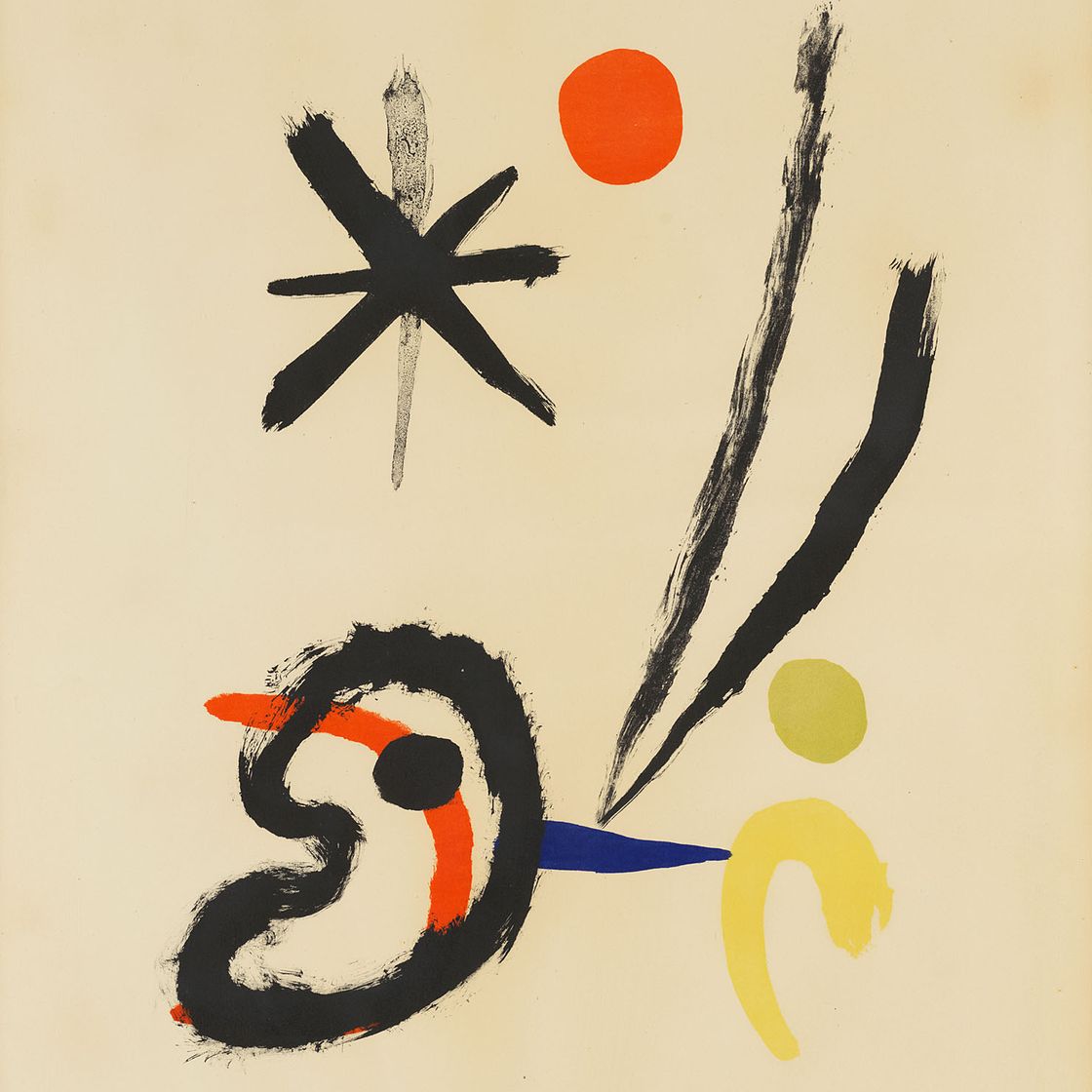 Joan Miró — Комета Уазо