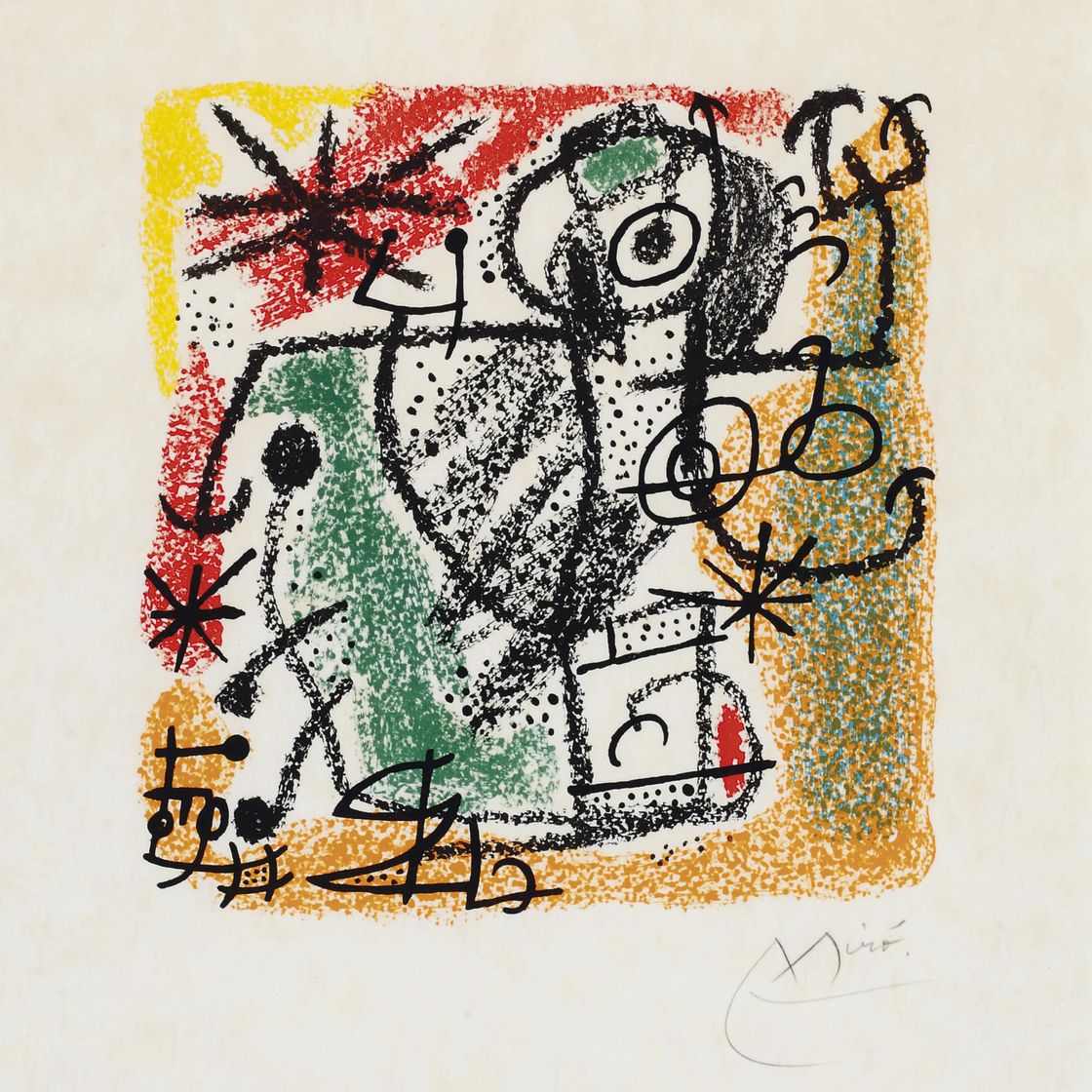 Joan Miró — "Тайны земли" : две таблички (M. 574-575; см. C. Books 123), изображение 3