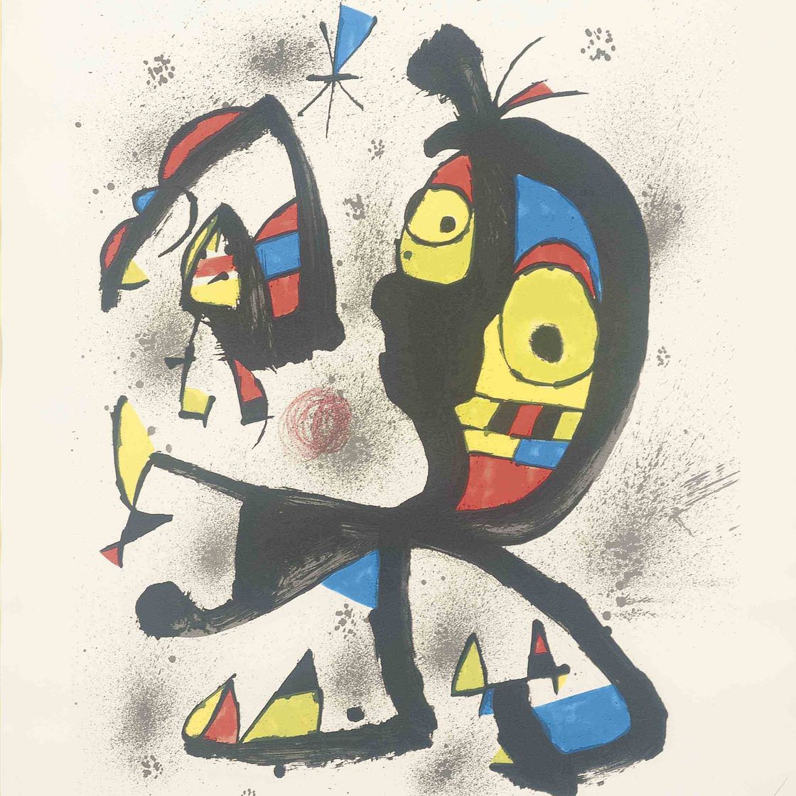 Joan Miró — Красивая графика (лот 1210)