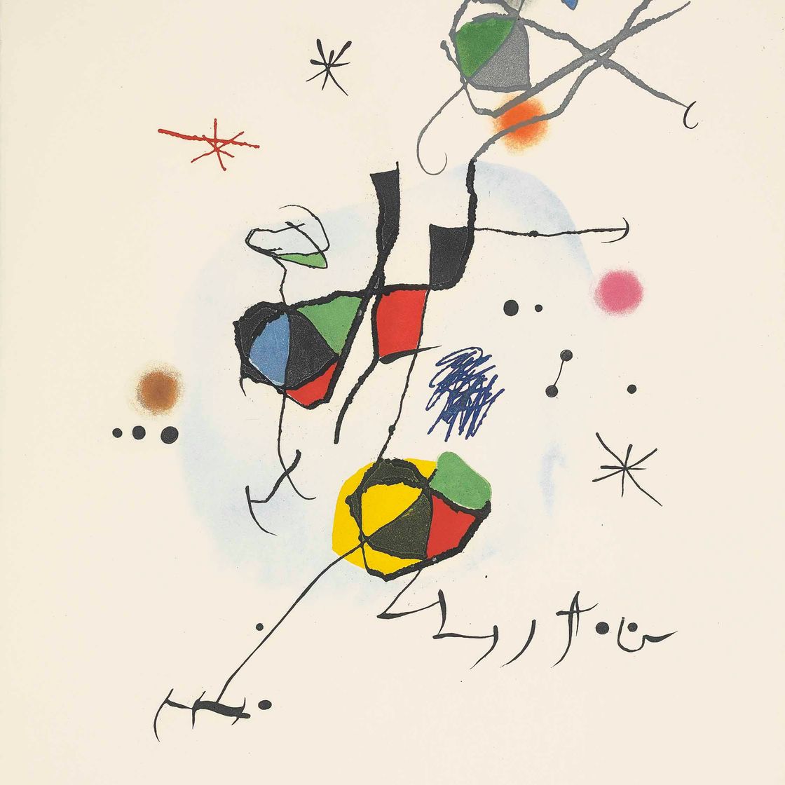 Joan Miró — Элс Кастеллерс (D. 647)