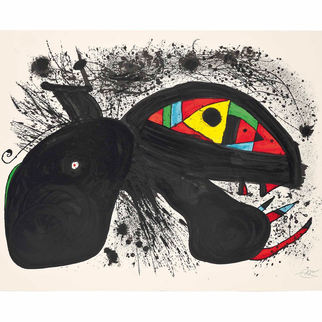 Joan Miró — Пейсанн в кольере