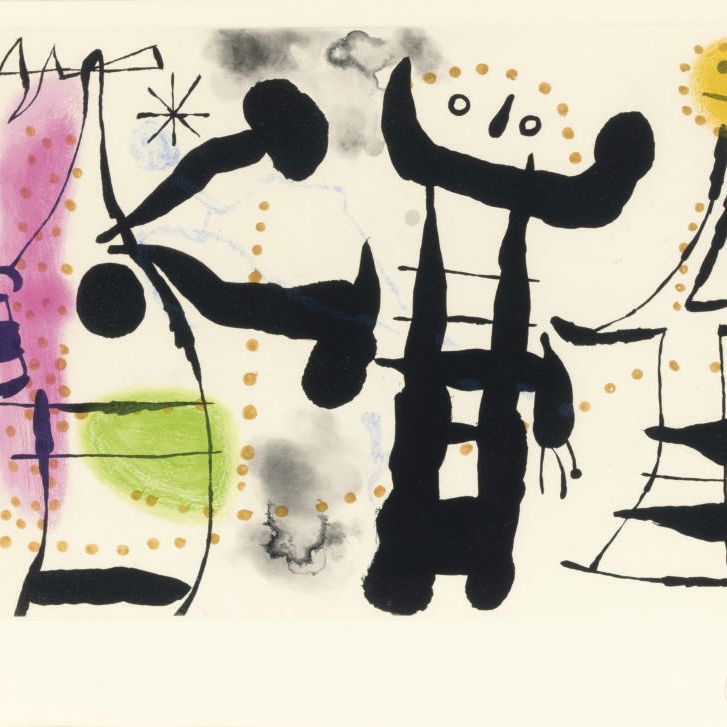 Joan Miró — Философы II (д. 156)