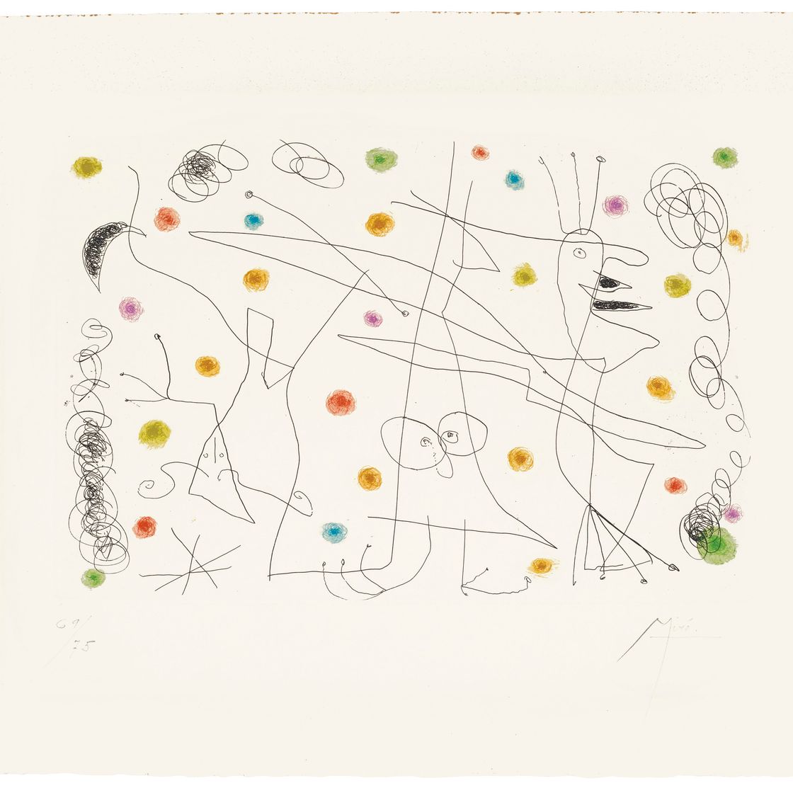 Joan Miró — Стриптизерша