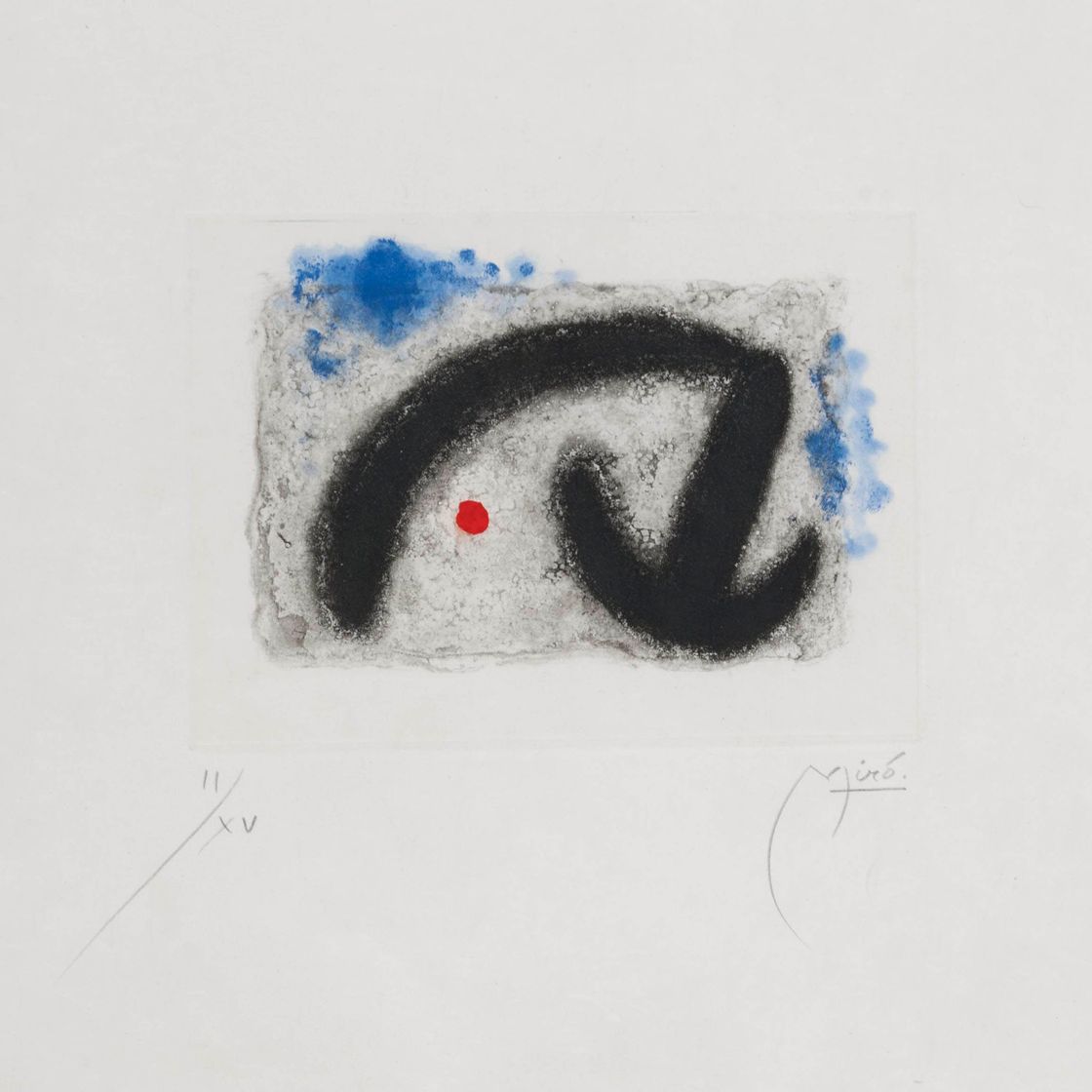 Joan Miró — Одна тарелка от Nous Avons (Dupin 251)