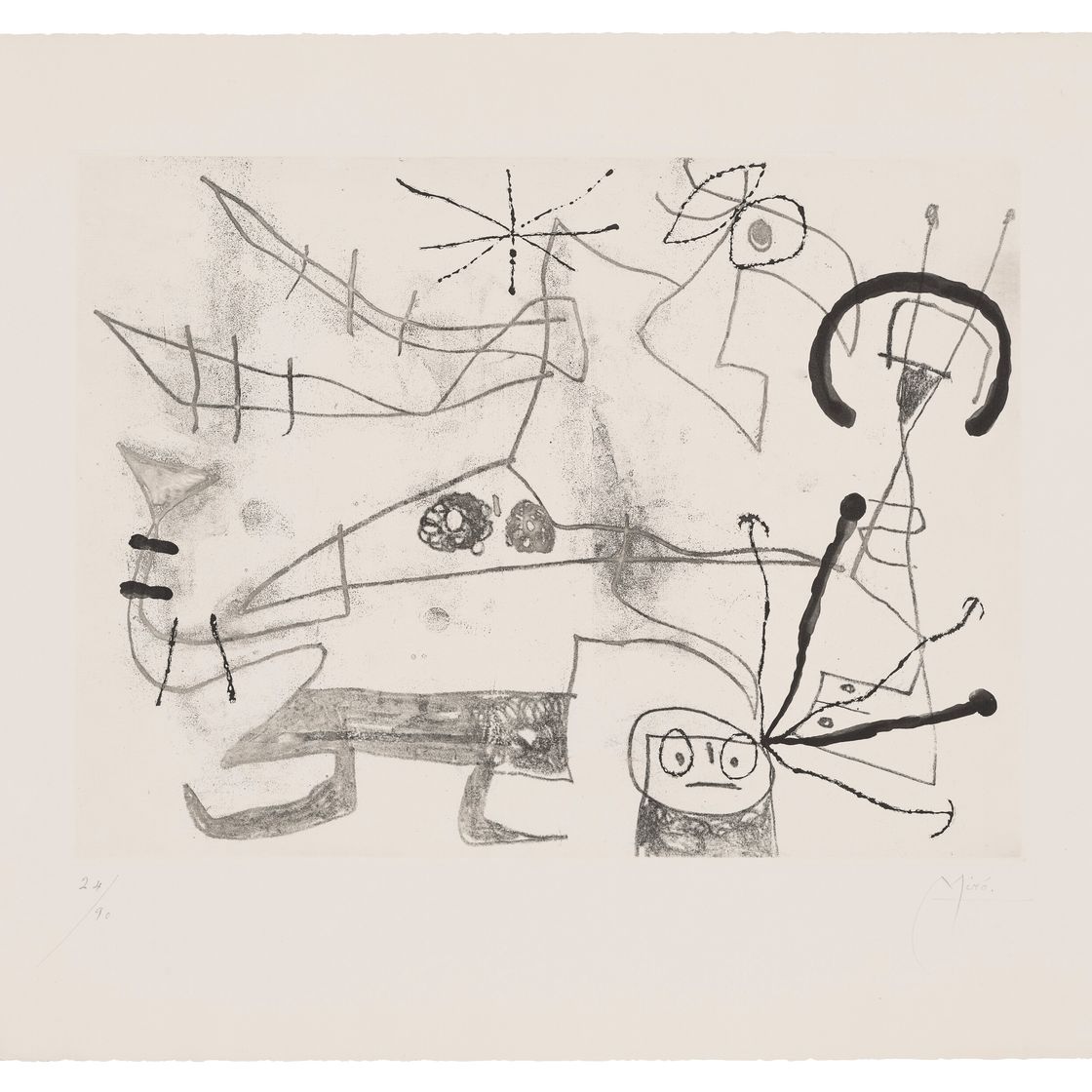 Joan Miró — Женщина-Уазо л