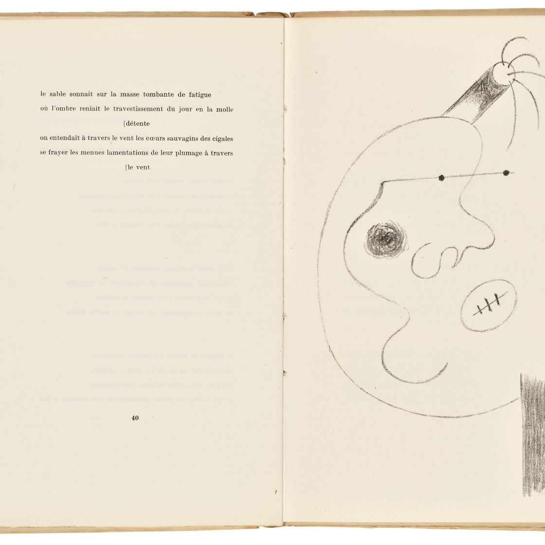 Joan Miró — Тристан Тцара, Брат путешественников