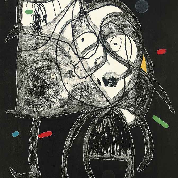 Joan Miró — Фонд Пальмы V (Дюпен 1309)