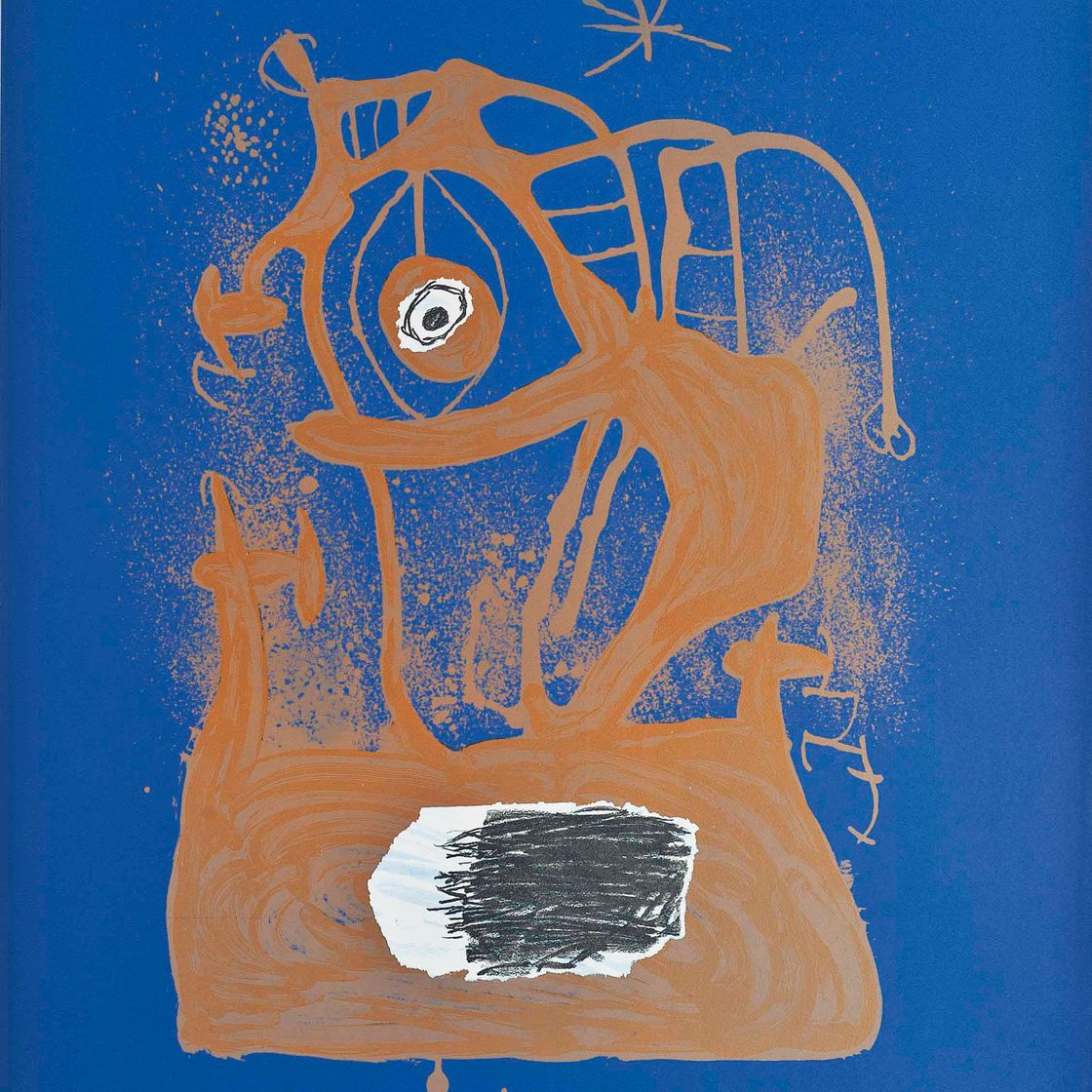 Joan Miró — Буря (индиго)