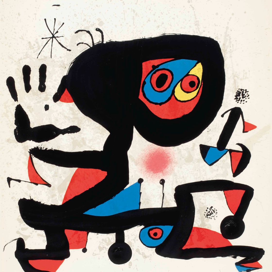 Joan Miró — Плакат для ЮНЕСКО