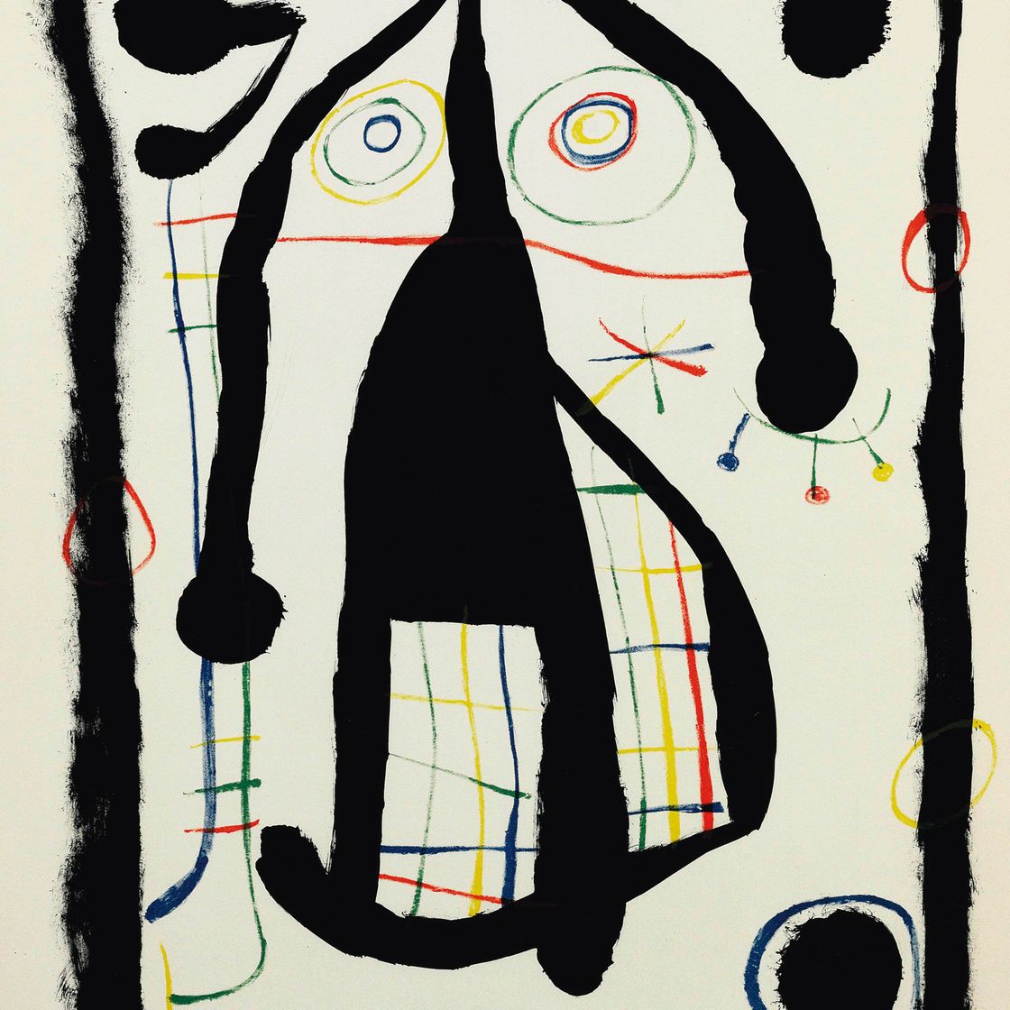 Joan Miró — Иностранная женщина (M. 252)