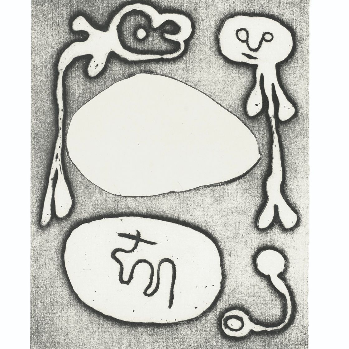 Joan Miró — "Ле Дезесперанто", из "Античного тома" III : четырнадцать пластинок., изображение 11