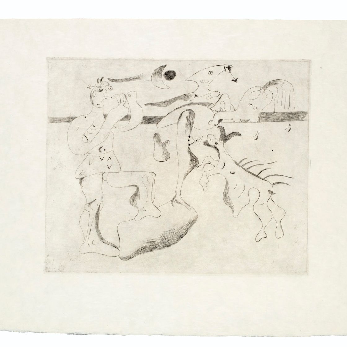 Joan Miró — Дафнис и Хлоя