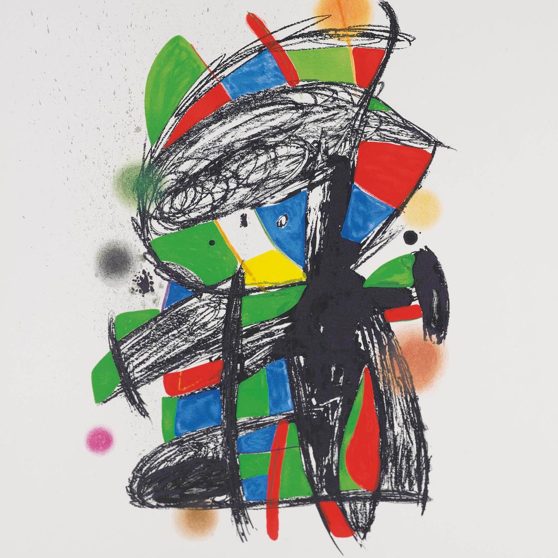 Joan Miró — Арлекин в тюрбане (M. 1196)