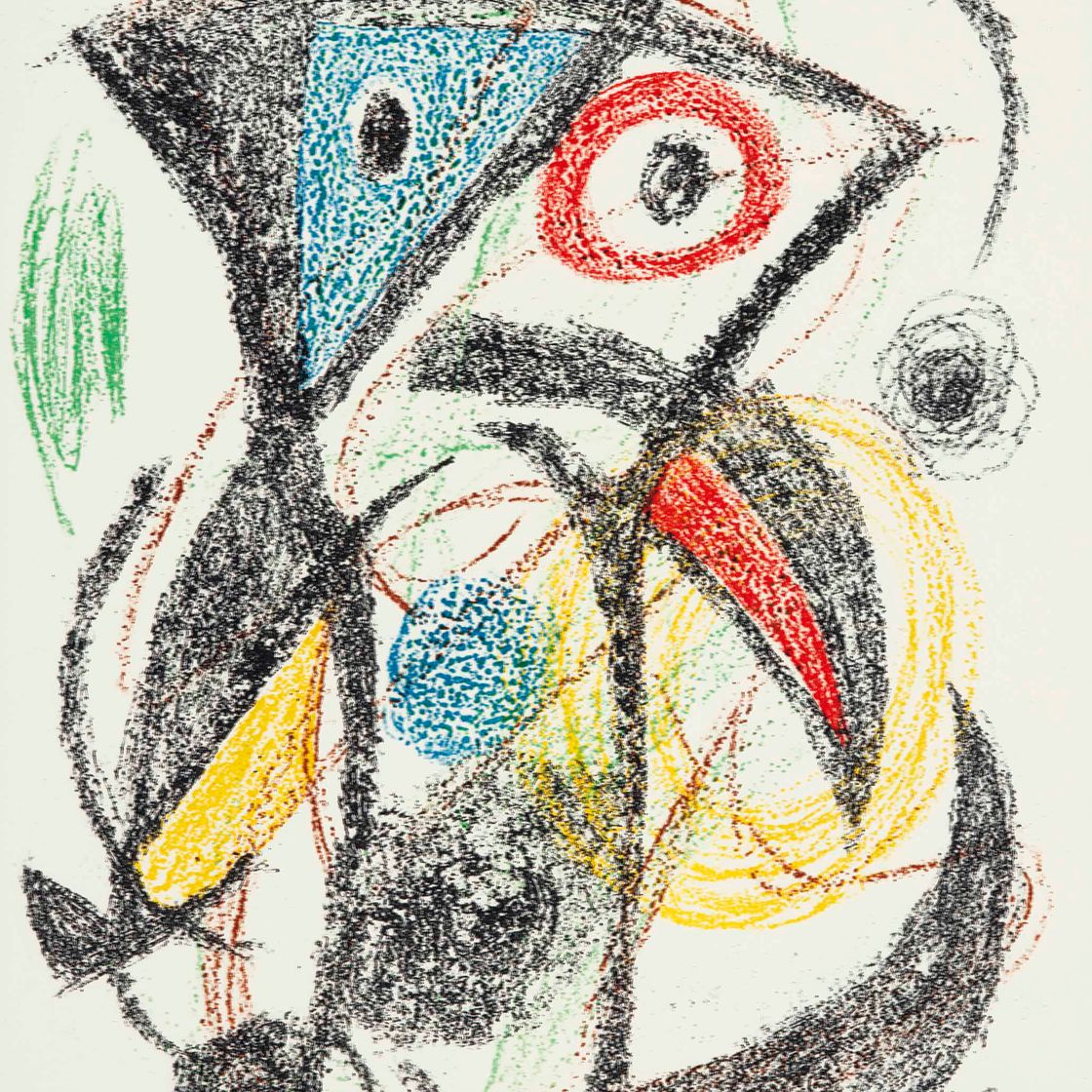 Joan Miró — "Альбом о поведении гипносов", "Разные издания", Париж, 1976