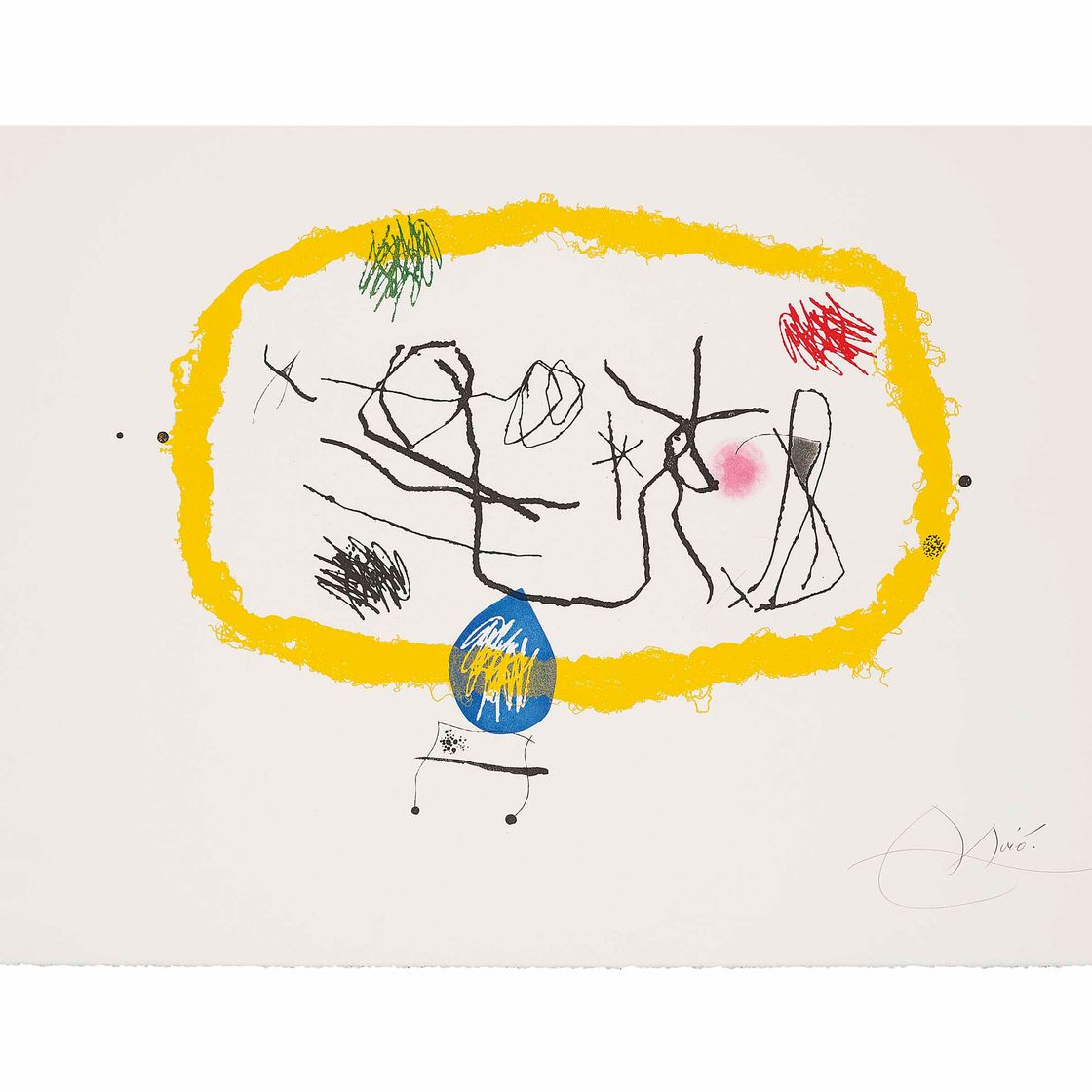 Joan Miró — Персонажи Solars (Дюпен 648)