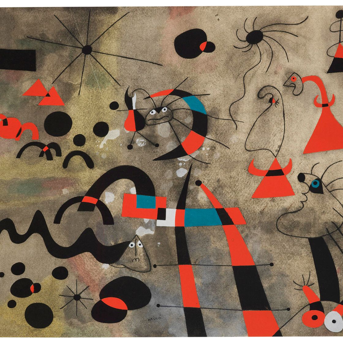 Joan Miró — Созвездия : одна пластина